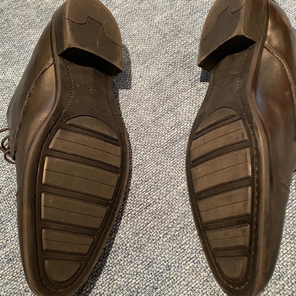 Cole Haan Black Lace Up Dress Shoes Men\'s Size 9.5